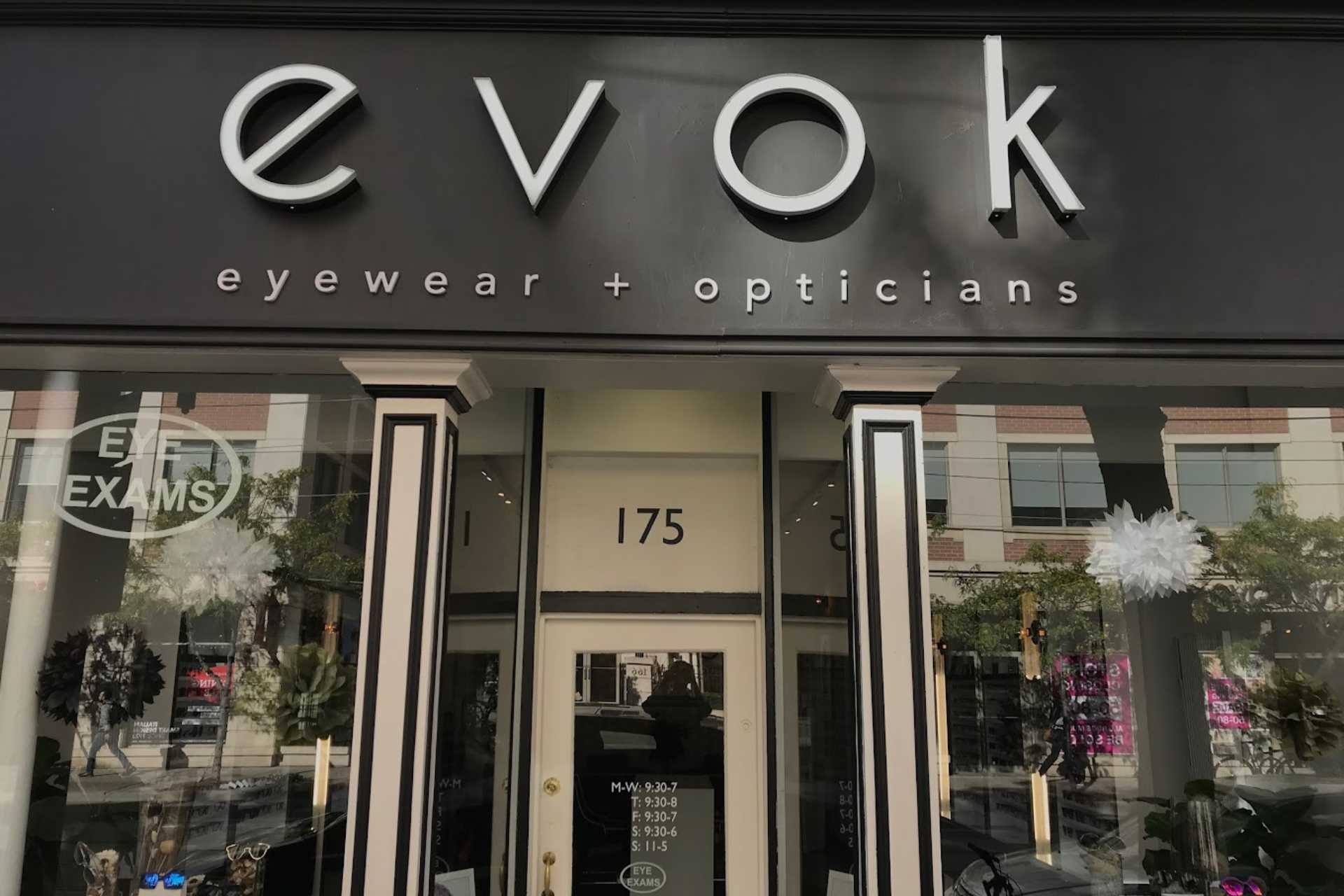 evok eyewear + opticians